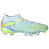 Botas De Futbol Puma Future 9 Match Light Up Fg/Ag "Fizzy Light / Icy Blue / Intense Lavender / Sun Stream"
