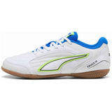 Botas De Futbol Puma Truco Iv "Puma White-Green Glare-Ultra Blue-Puma Black"