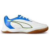 Botas De Futbol Puma Pressing "Puma White-Green Glare-Ultra Blue-Puma Black"