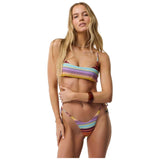 Braguita De Bikini Rip Curl Retro Stripe Hi Leg Bare "Multicolor"