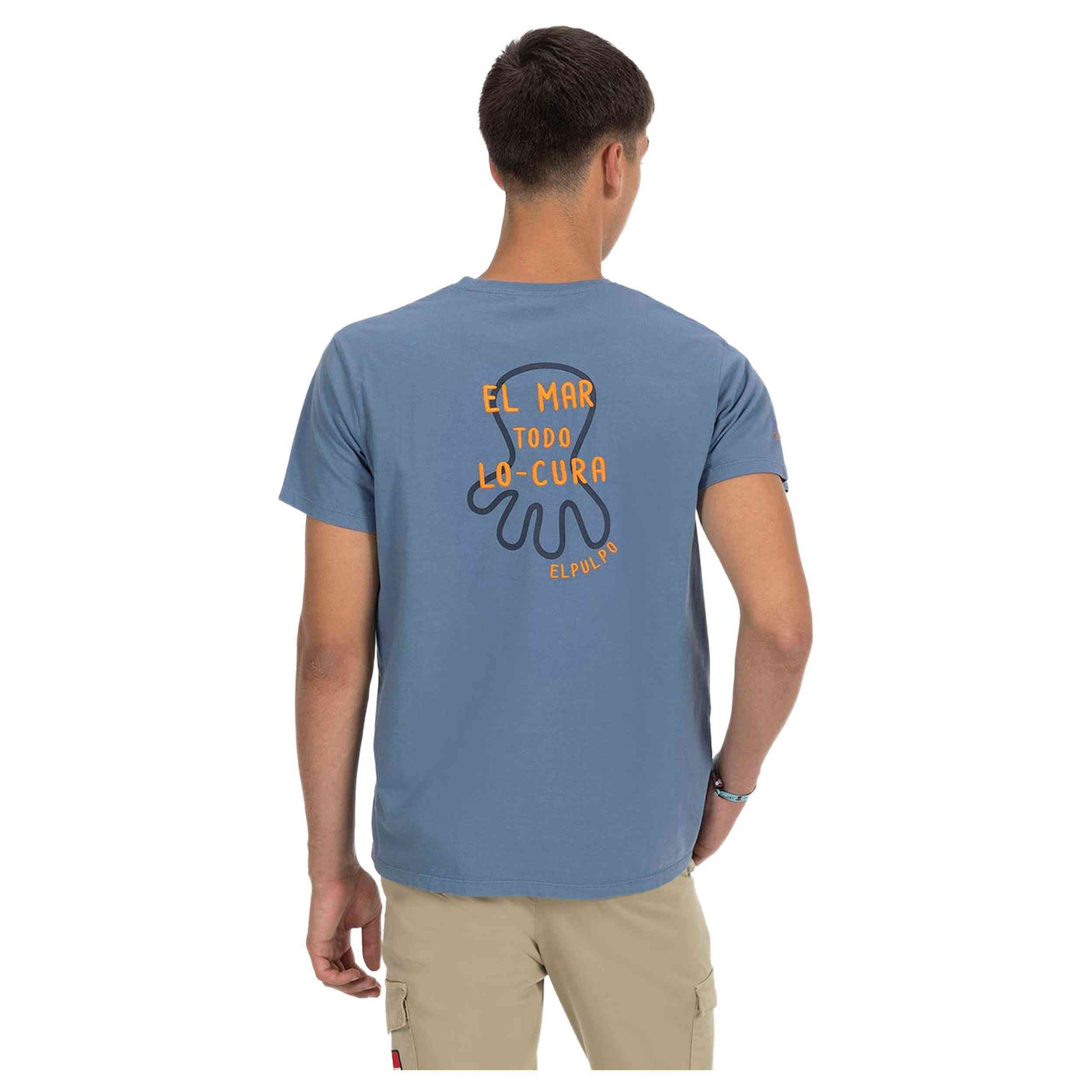 Camiseta De Manga Corta Pulpo 11010125071715