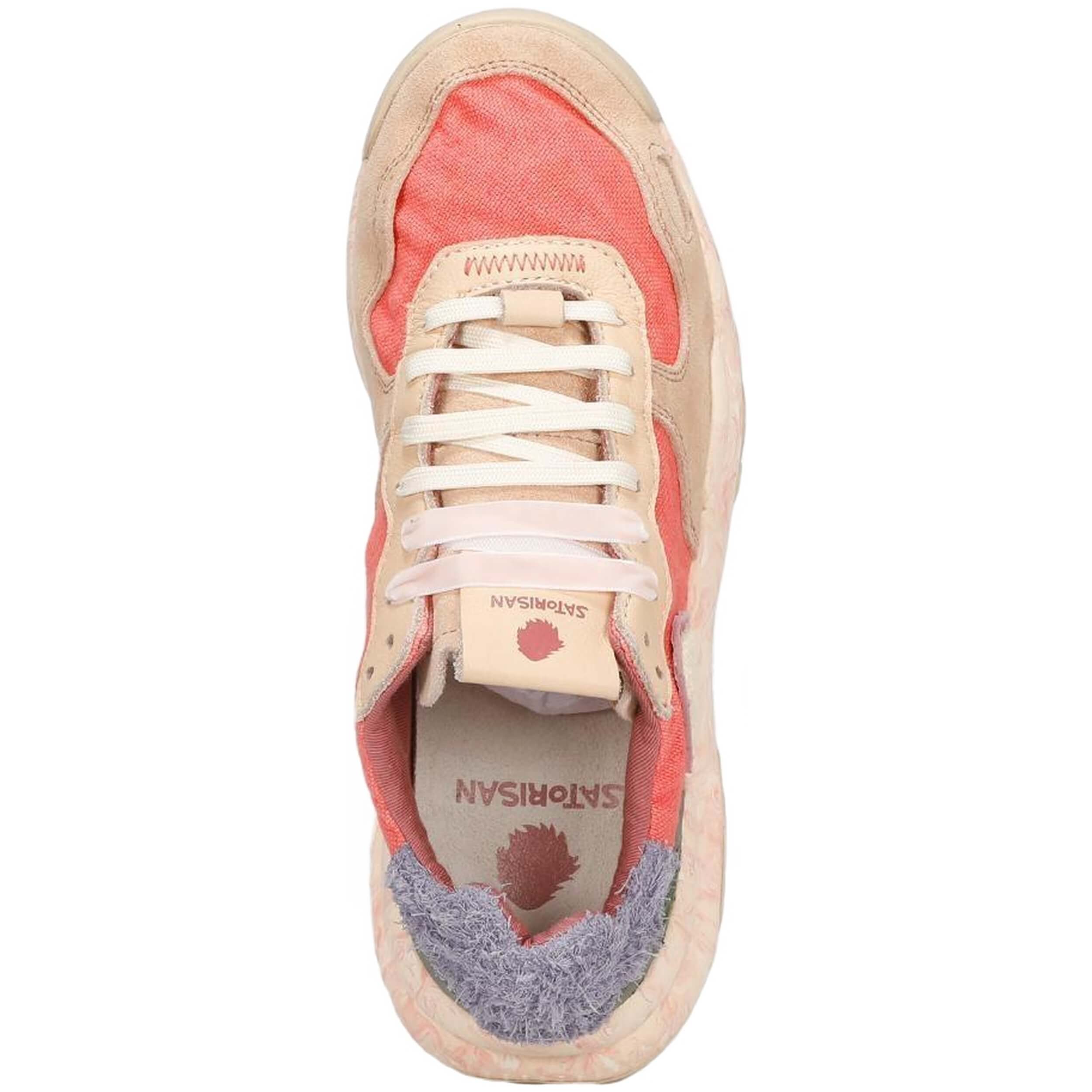 Satorisan Chacrona Linen Blush Pink Sneakers