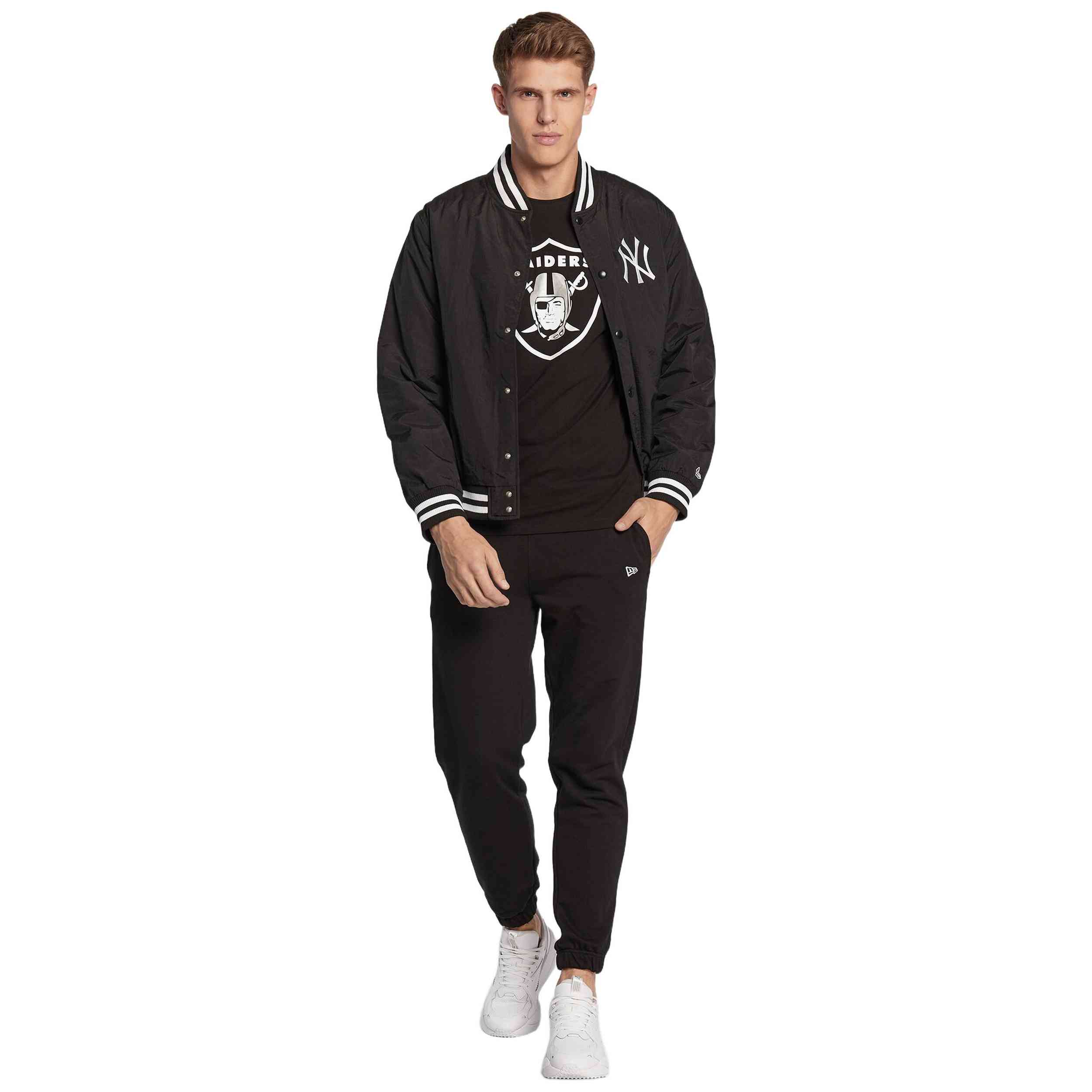 Camiseta De Manga Corta New Era Oakland Raiders