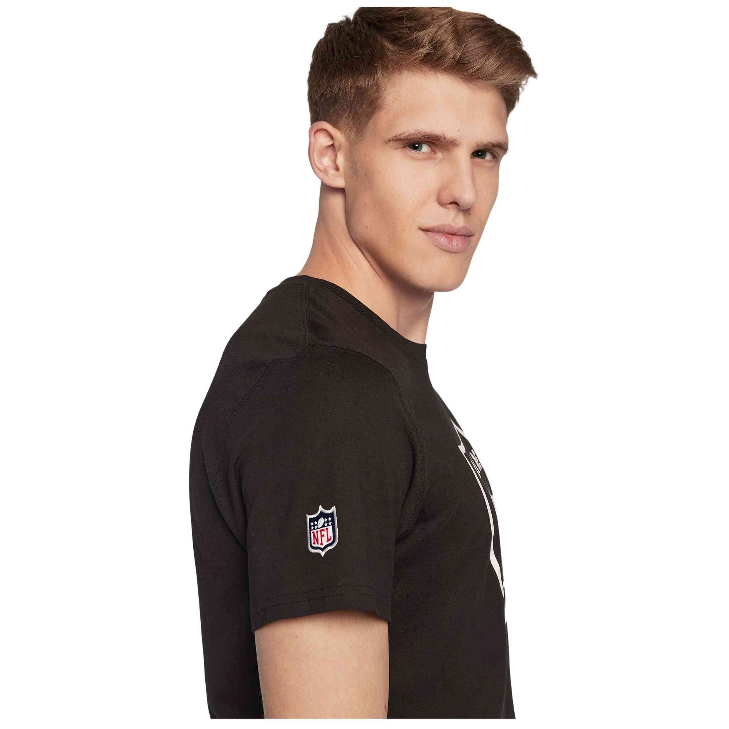 Camiseta De Manga Corta New Era Oakland Raiders