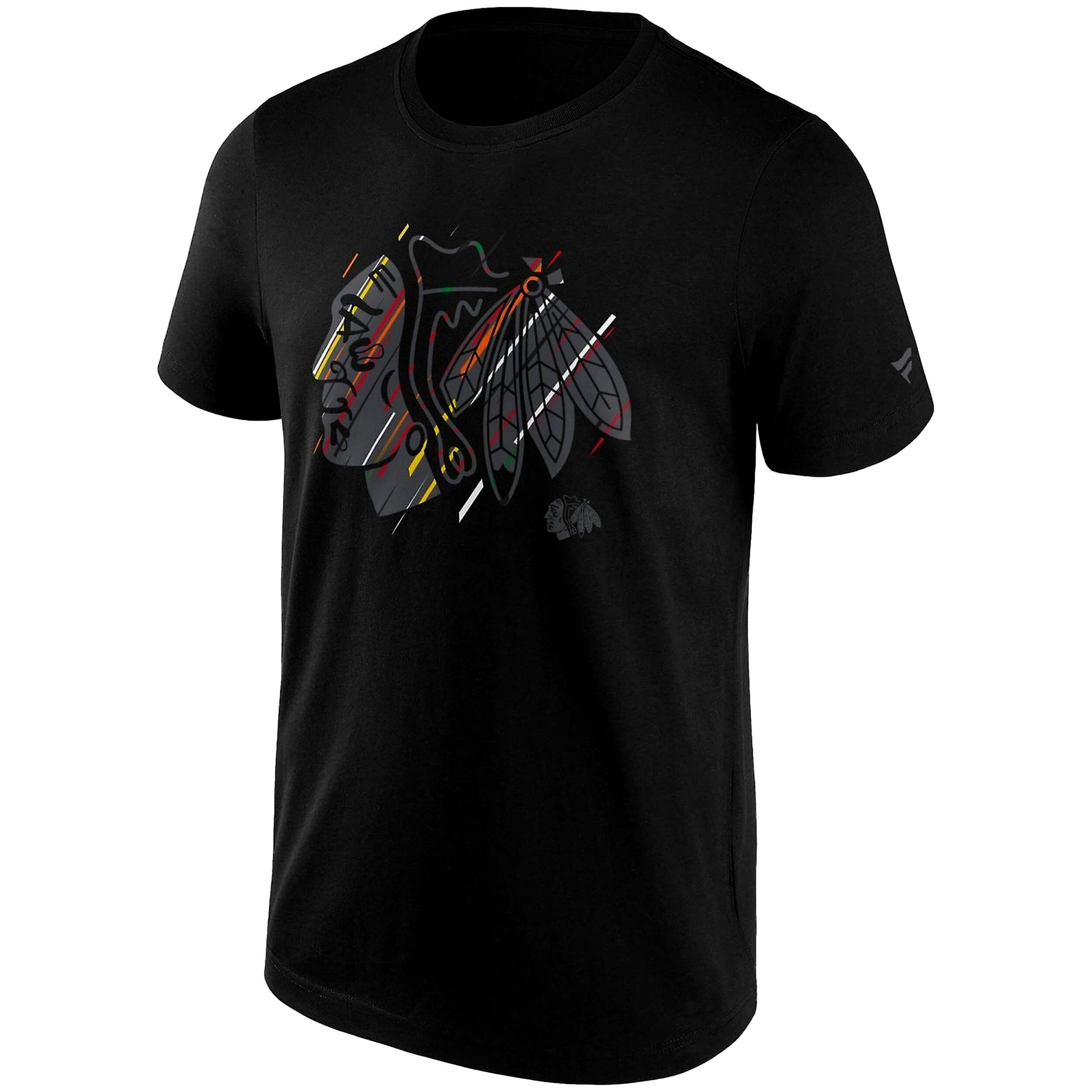 Camiseta De Manga Corta Fanatics Chicago Blackhawks