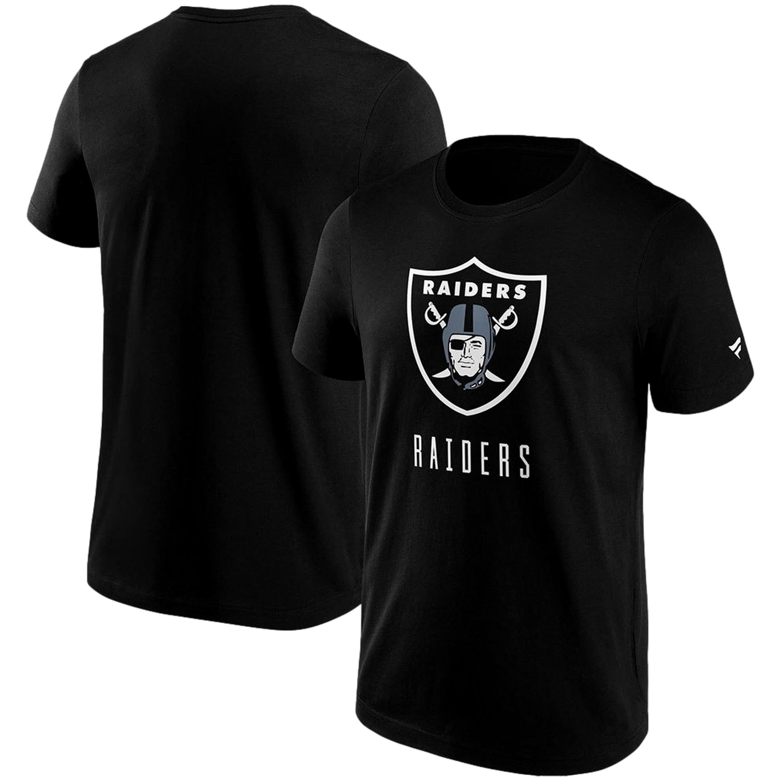 Camiseta De Manga Corta Fanatics Raiders