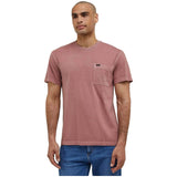 Camiseta De Manga Corta Lee  rosa