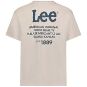 Camiseta De Manga Corta Lee Logo