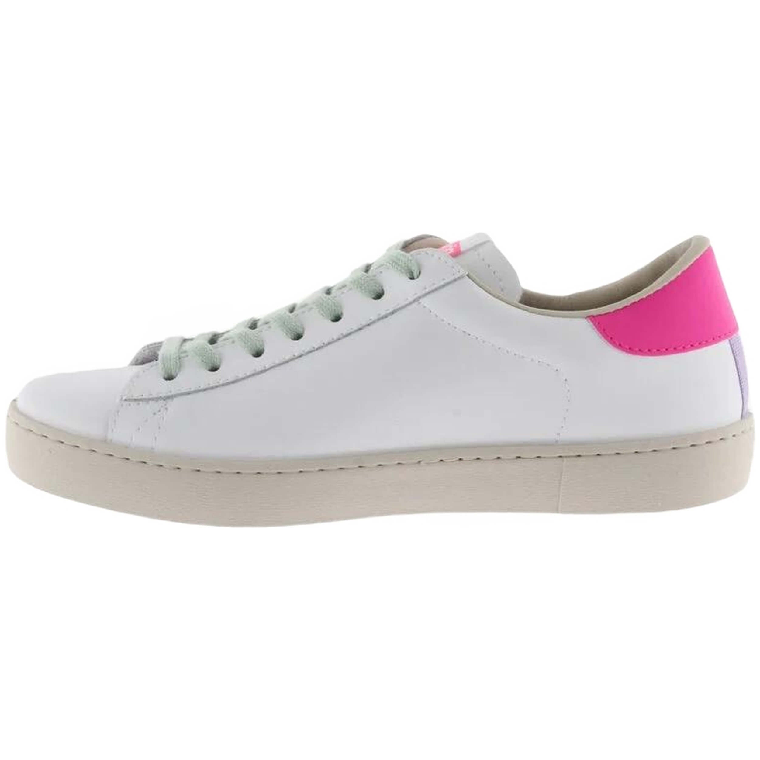 Victoria Berlin Leather &amp; Neon Sneakers