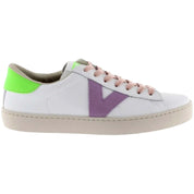 Victoria Berlin Leather &amp; Neon Sneakers