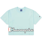 Champion Cropped Script Logo Short Sleeve T-Shirt