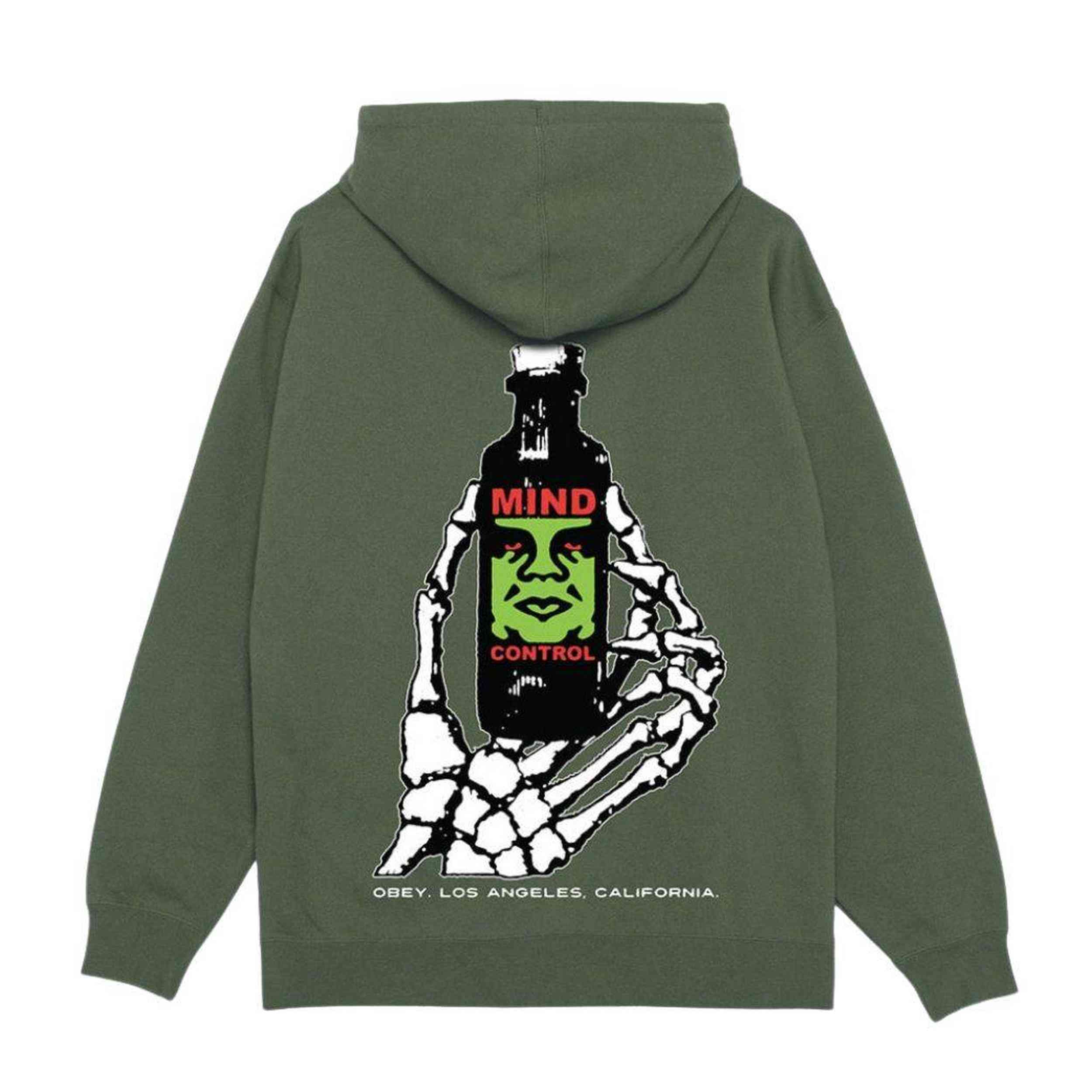 Sudadera Con Capucha Obey Mind Control