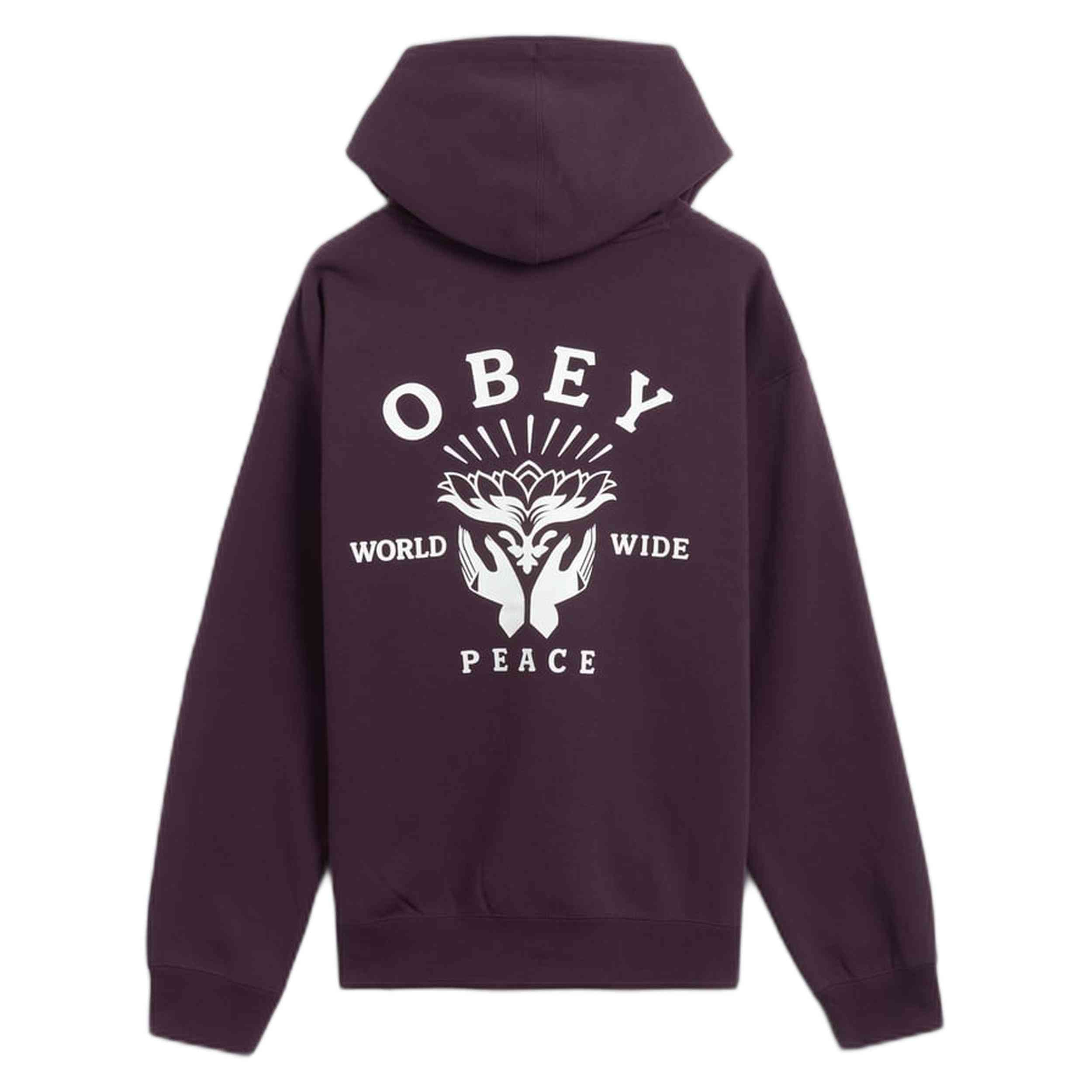 Sudadera Con Capucha Obey Lotus With Hands