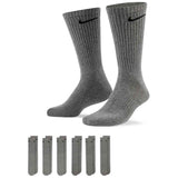 Calcetines Nike Everyday Cushioned "Carbon Heather/Black"