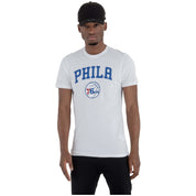 Camiseta De Manga Corta New Era Philadelphia 76Ers