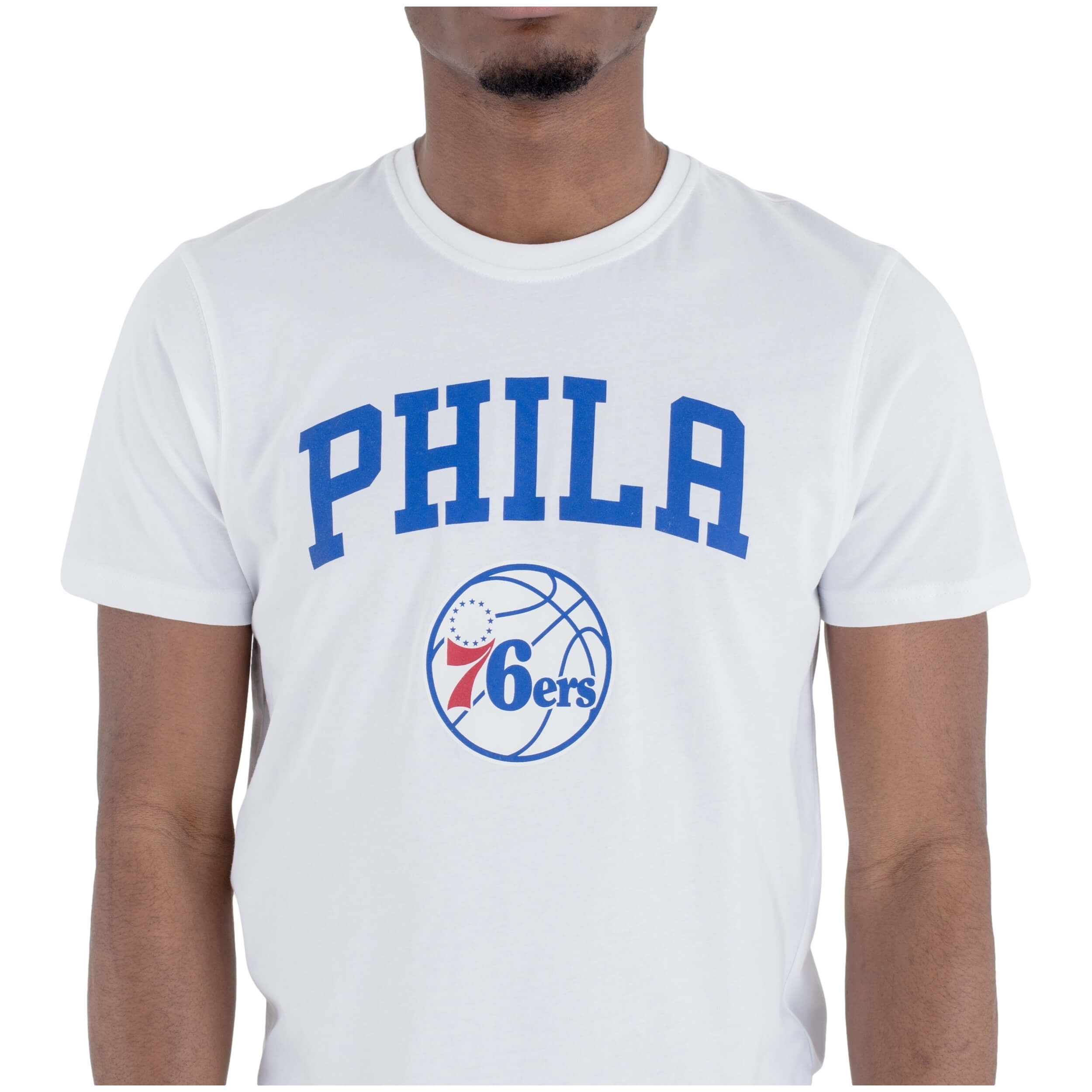 Camiseta De Manga Corta New Era Philadelphia 76Ers