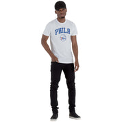 Camiseta De Manga Corta New Era Philadelphia 76Ers
