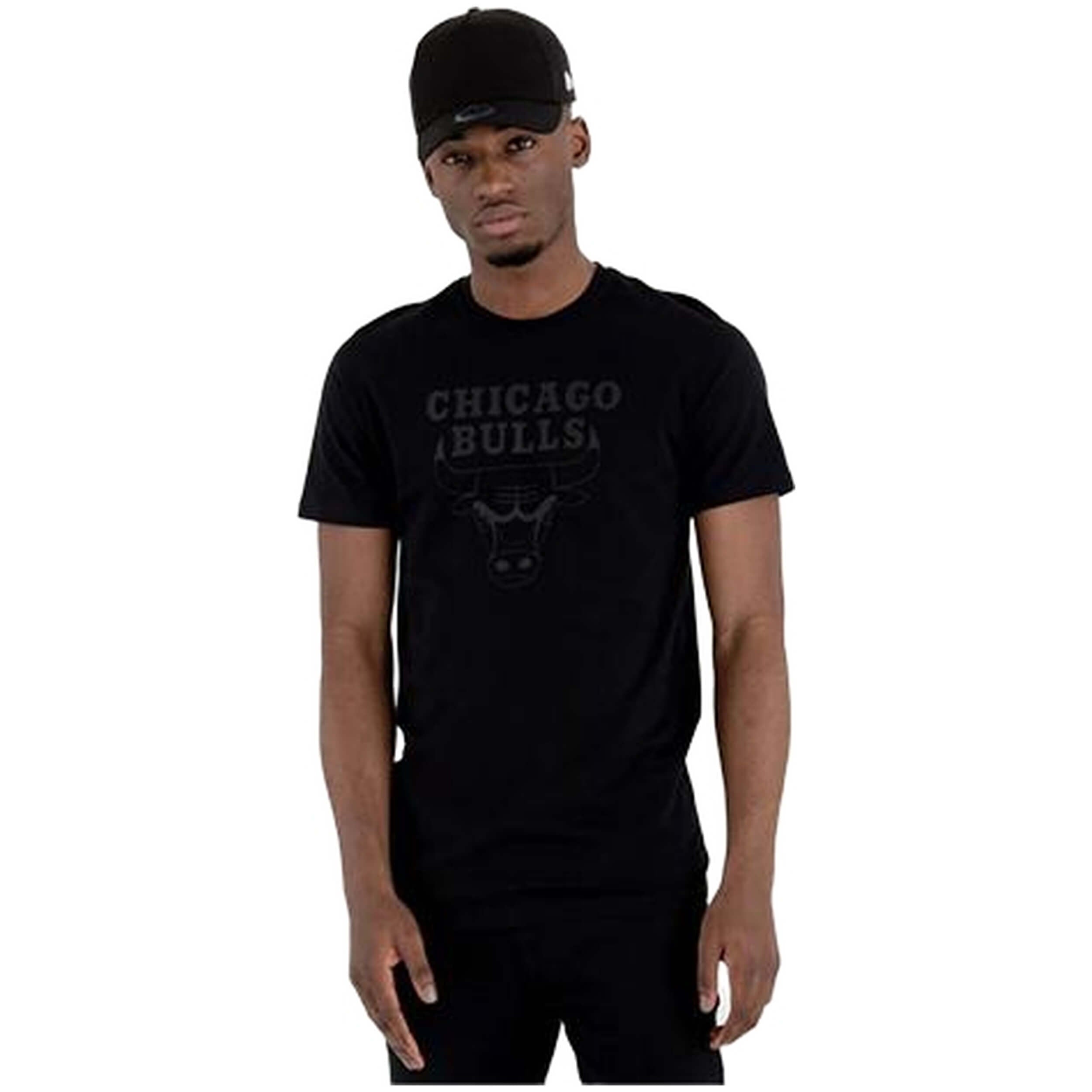 Camiseta De Manga Corta New Era Chicago Bulls Team Logo