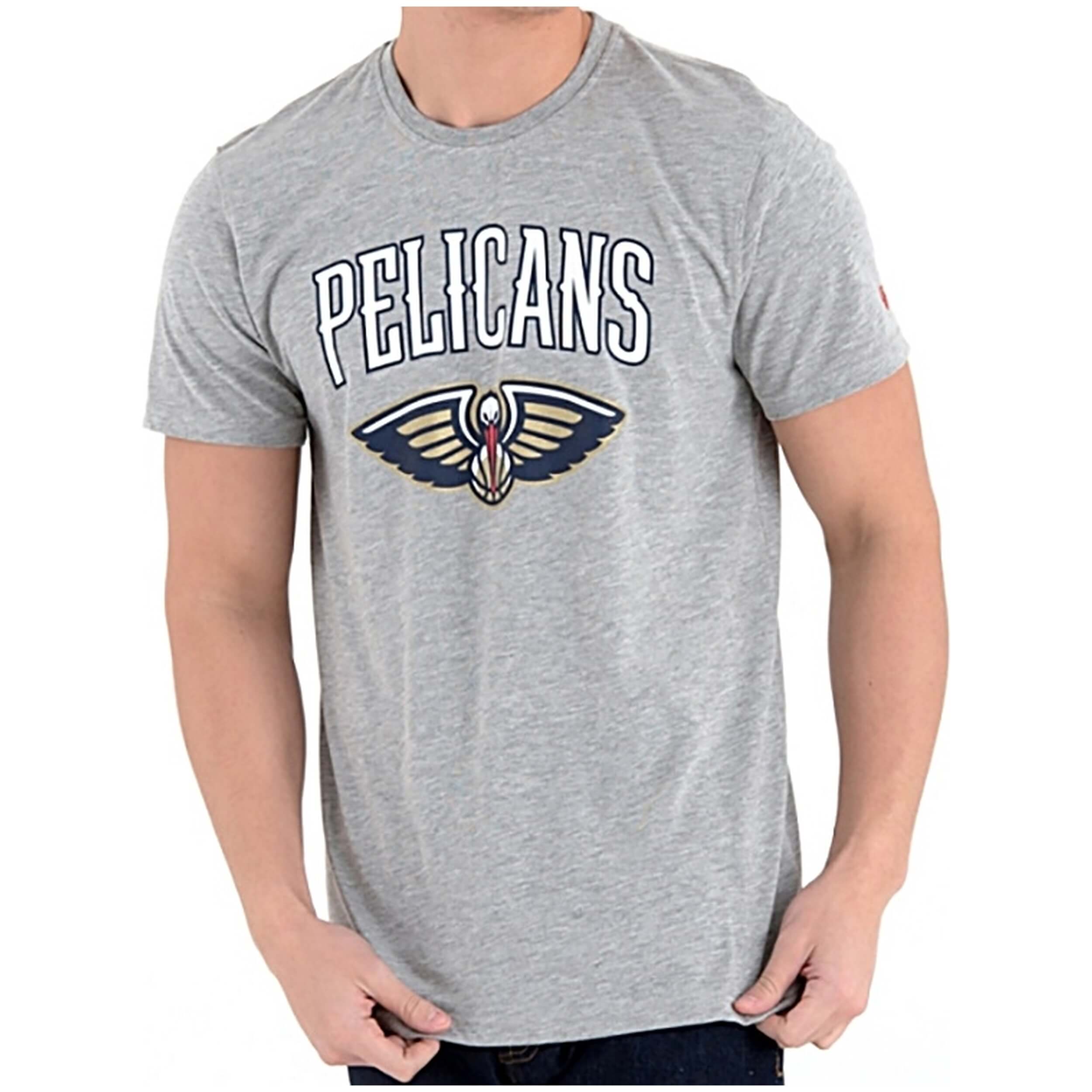 Camiseta De Manga Corta New Era Nba Team Logo New Orleans Pelicans Logo