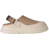 Zuecos Ugg Zuecos Ugg Goldenglow Canvas Clog Marrón Beige Mujer