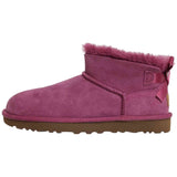 Botines Ugg Ultra Mini Bailey Bow "Dark Winterberry"