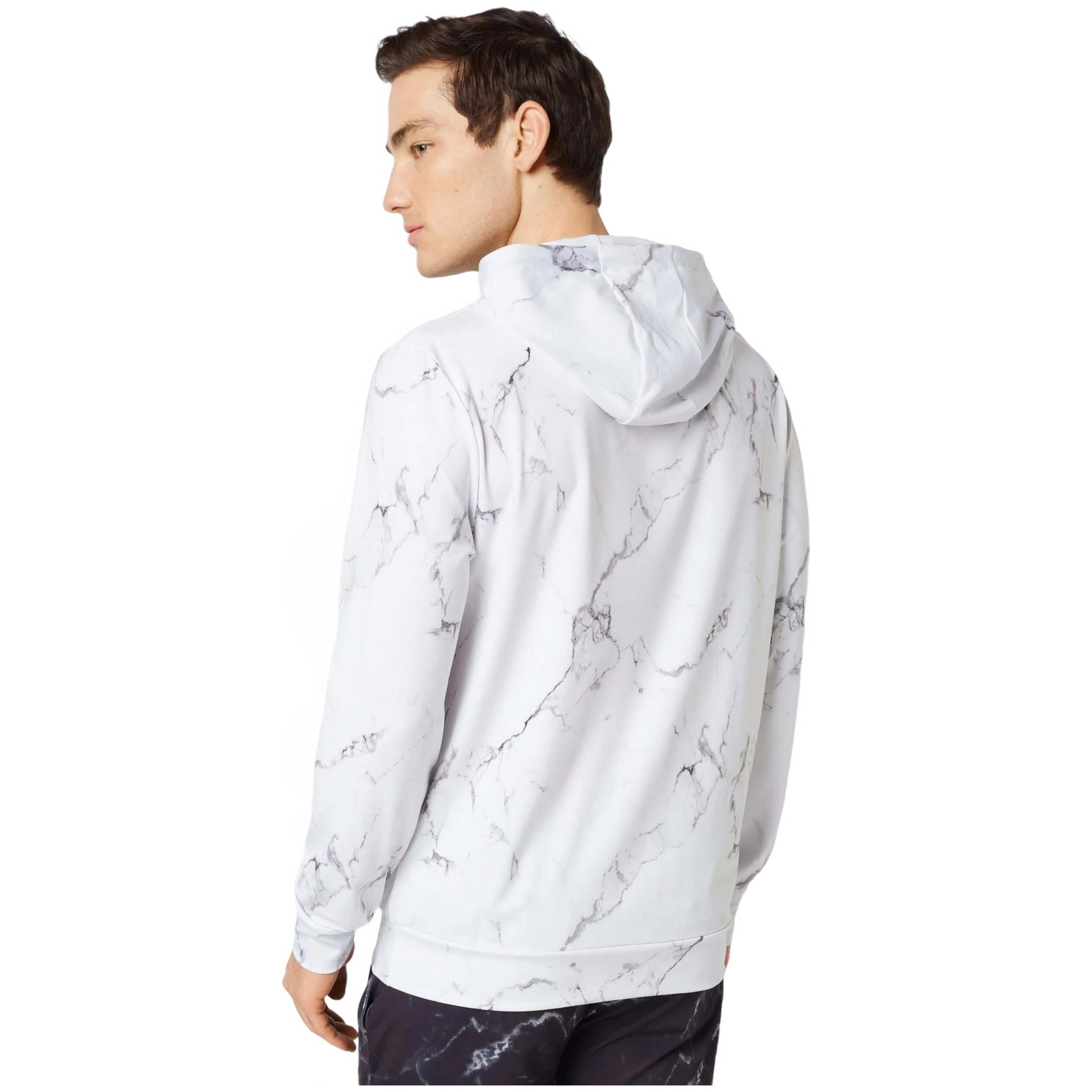 Sudadera Con Capucha 11 Degrees Marble Print With -