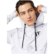 Sudadera Con Capucha 11 Degrees Marble Print With -