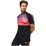11 Degrees Cut &amp; Sew Muscle Fit Short Sleeve T-Shirt