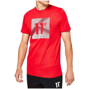 Camiseta De Manga Corta 11 Degrees 3D Linear Gradient - Goji