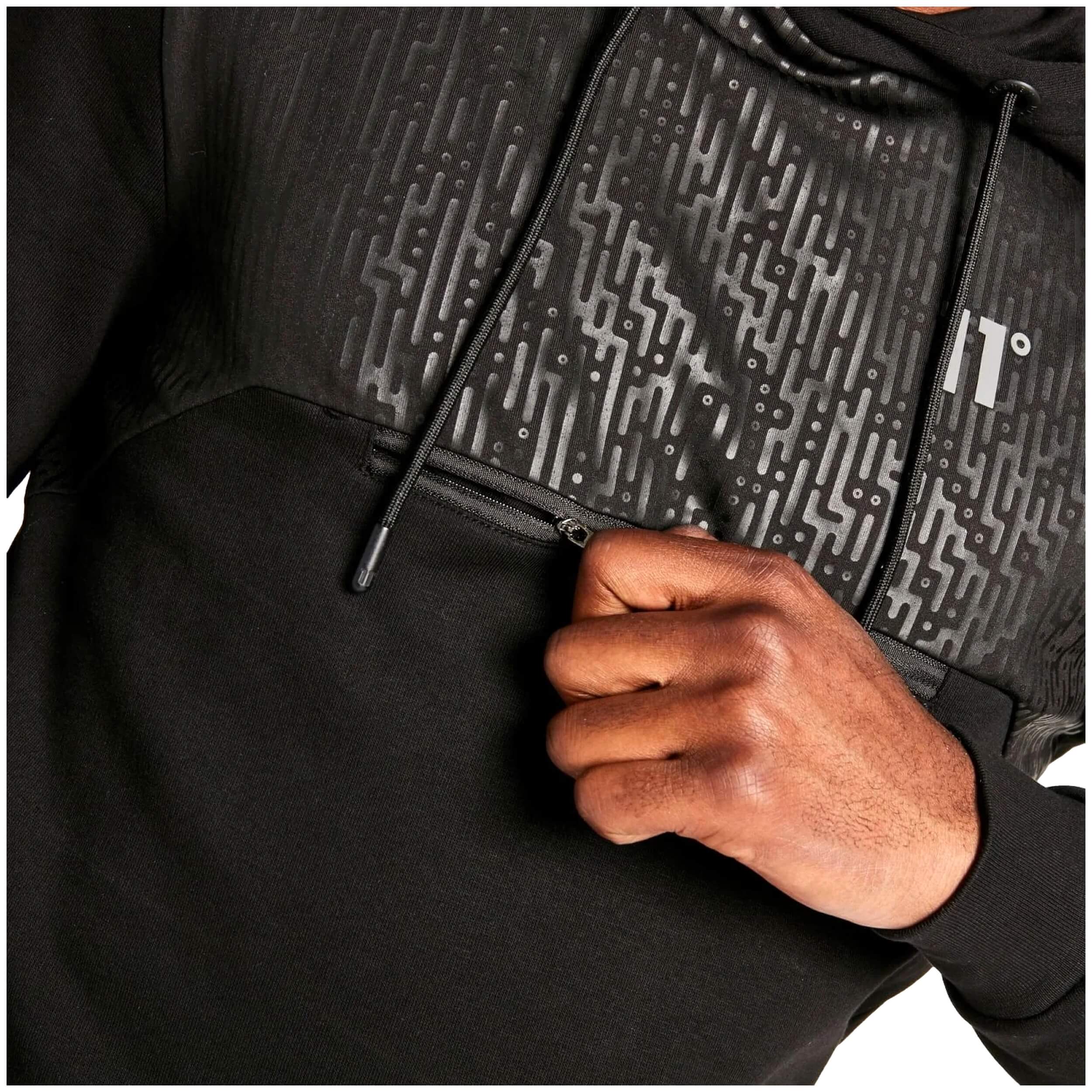 Sudadera Con Capucha 11 Degrees Mixed Fabric -