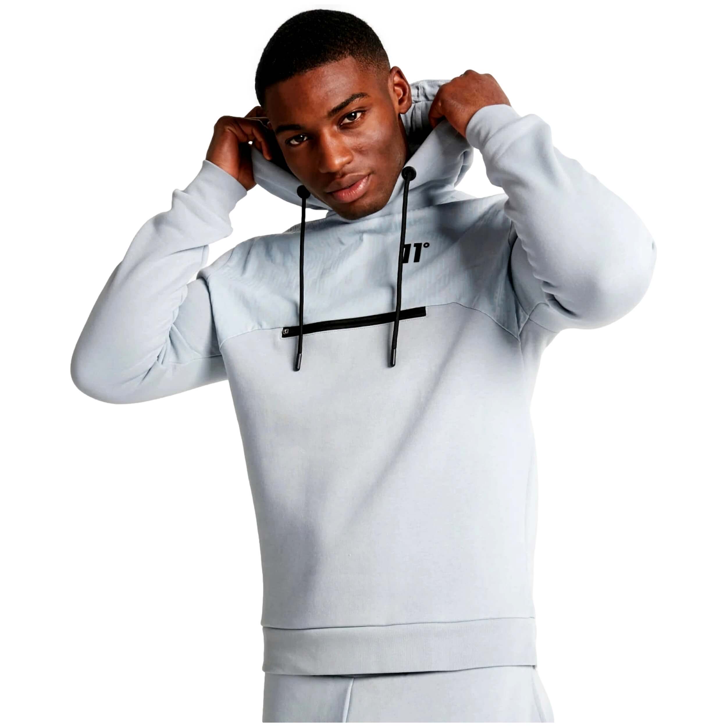 Sudadera Con Capucha 11 Degrees Mixed Fabric
