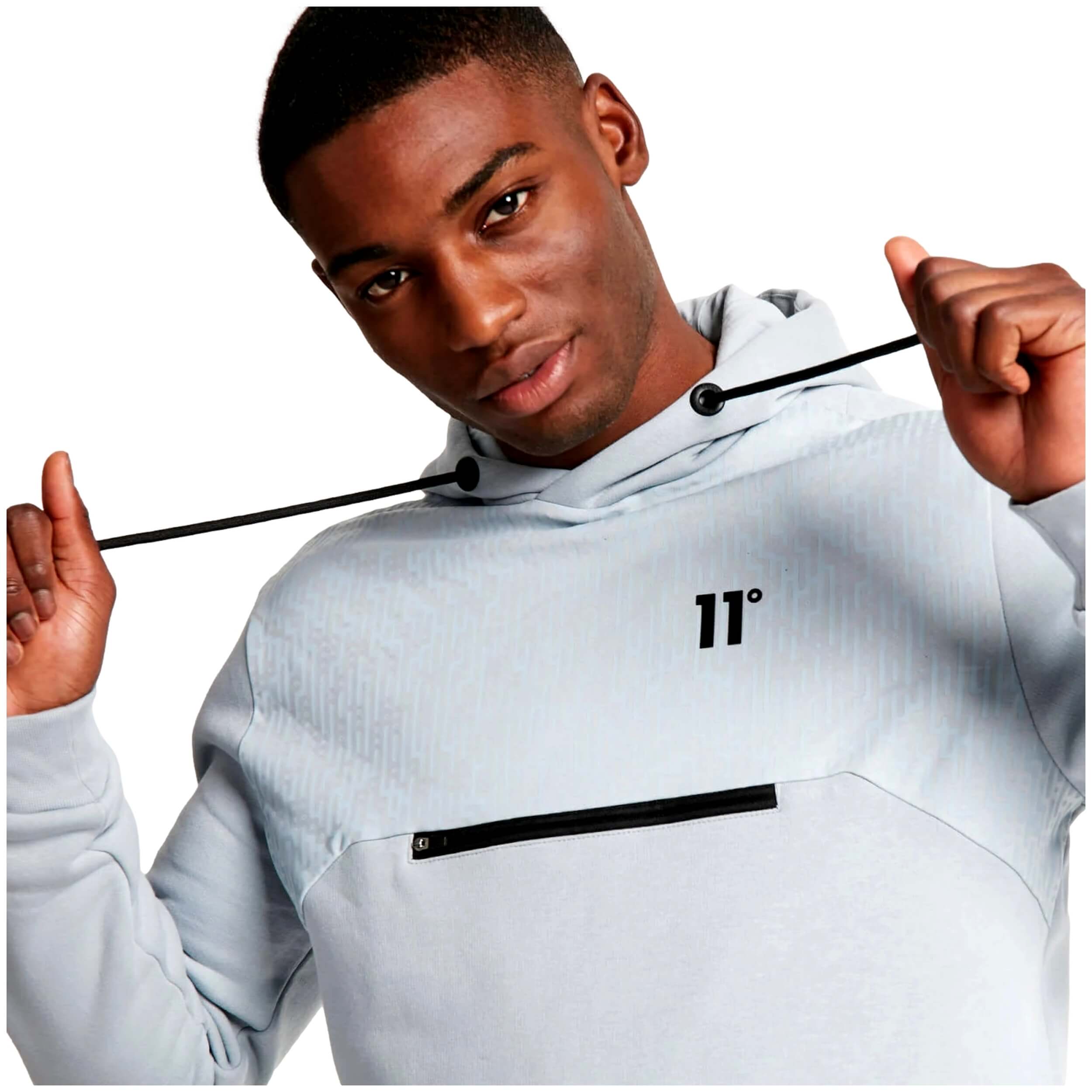 Sudadera Con Capucha 11 Degrees Mixed Fabric