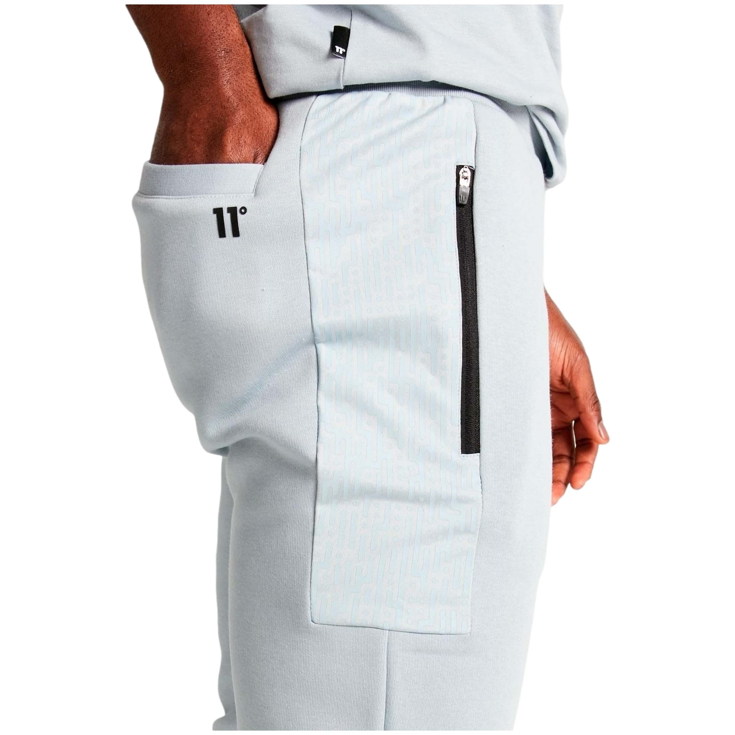 Pantalon Largo 11 Degrees Mixed Fabric Regular Fit - Titanium