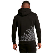 Sudadera Con Capucha 11 Degrees Placement Circuit Print -