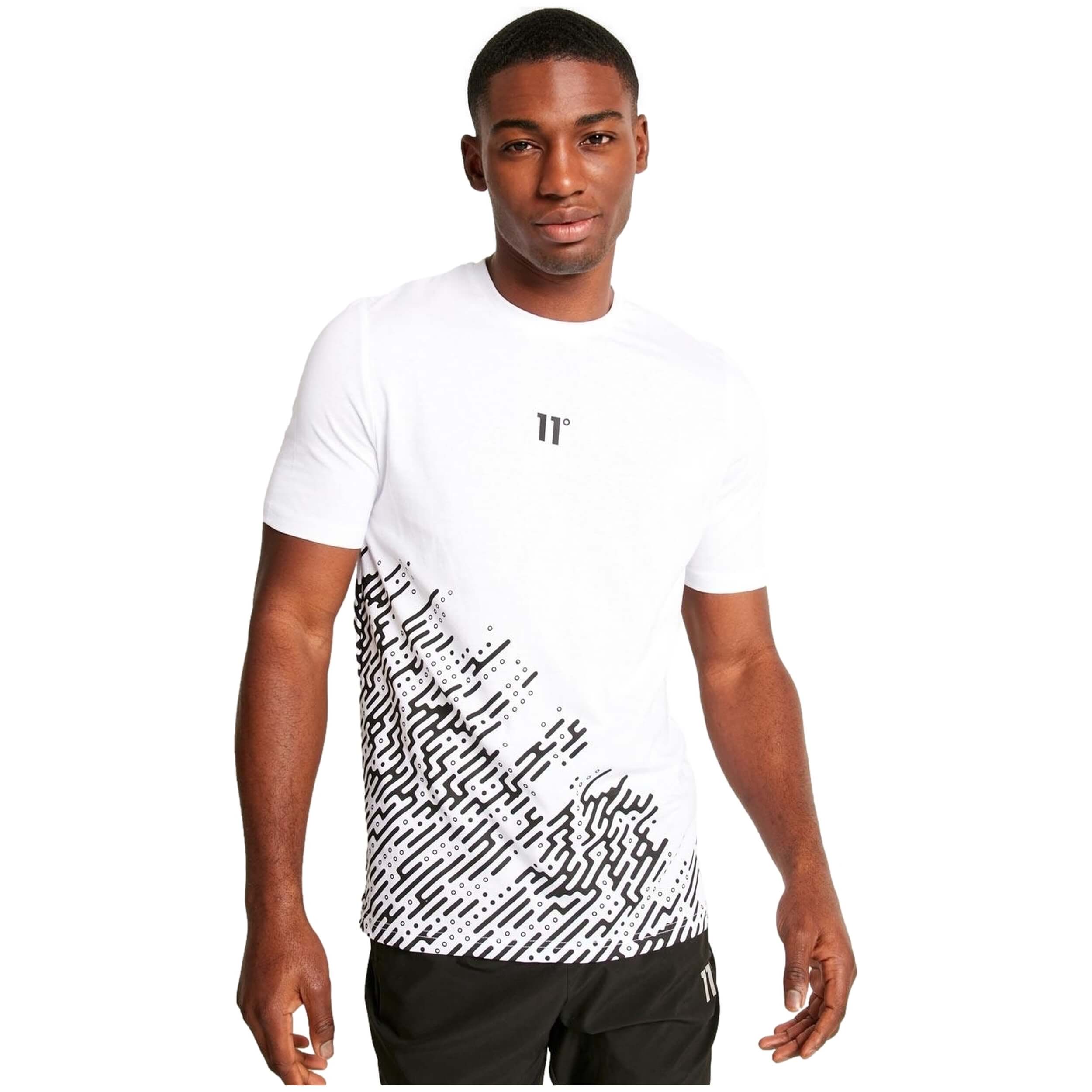 Camiseta De Manga Corta 11 Degrees Placement Circuit Print -