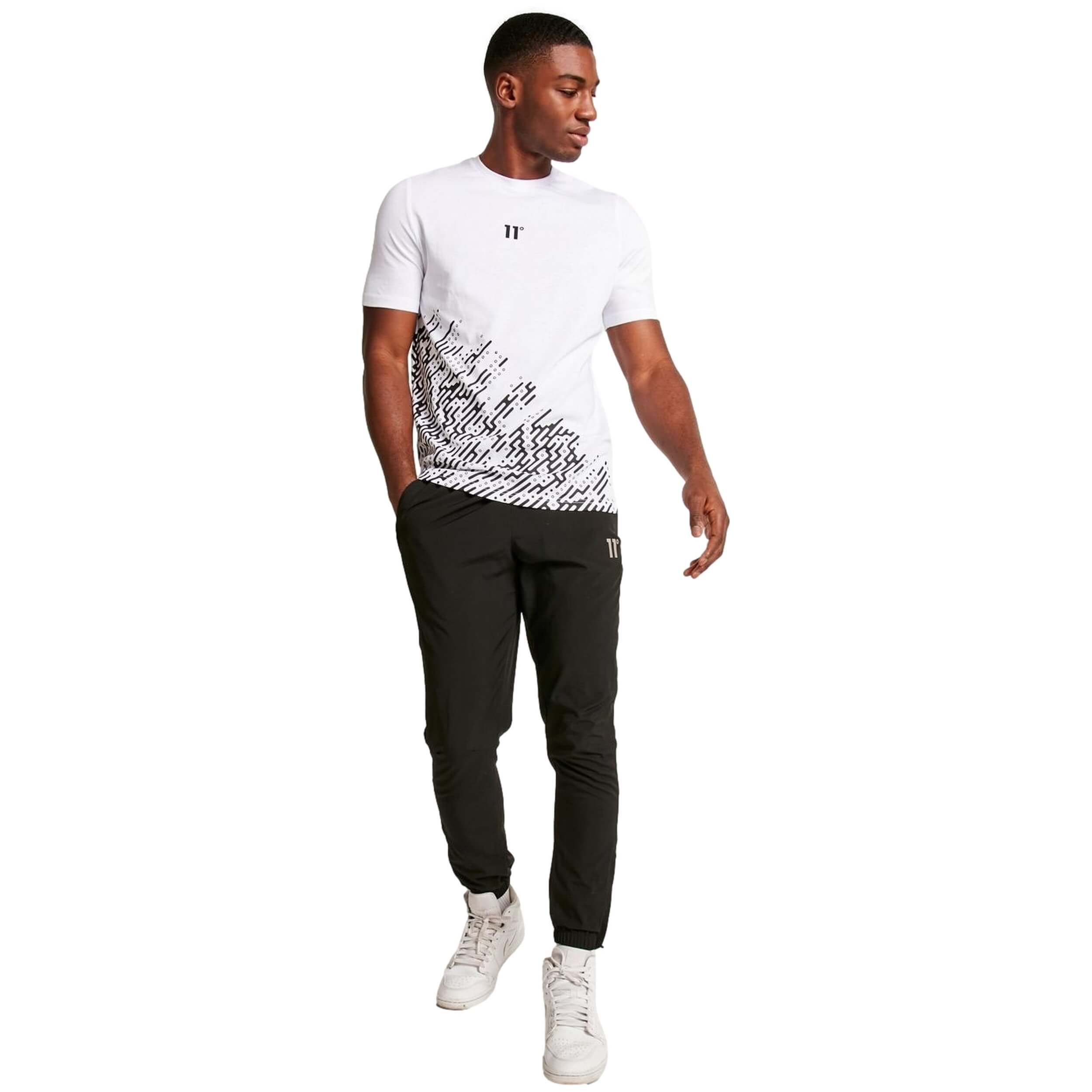 Camiseta De Manga Corta 11 Degrees Placement Circuit Print -