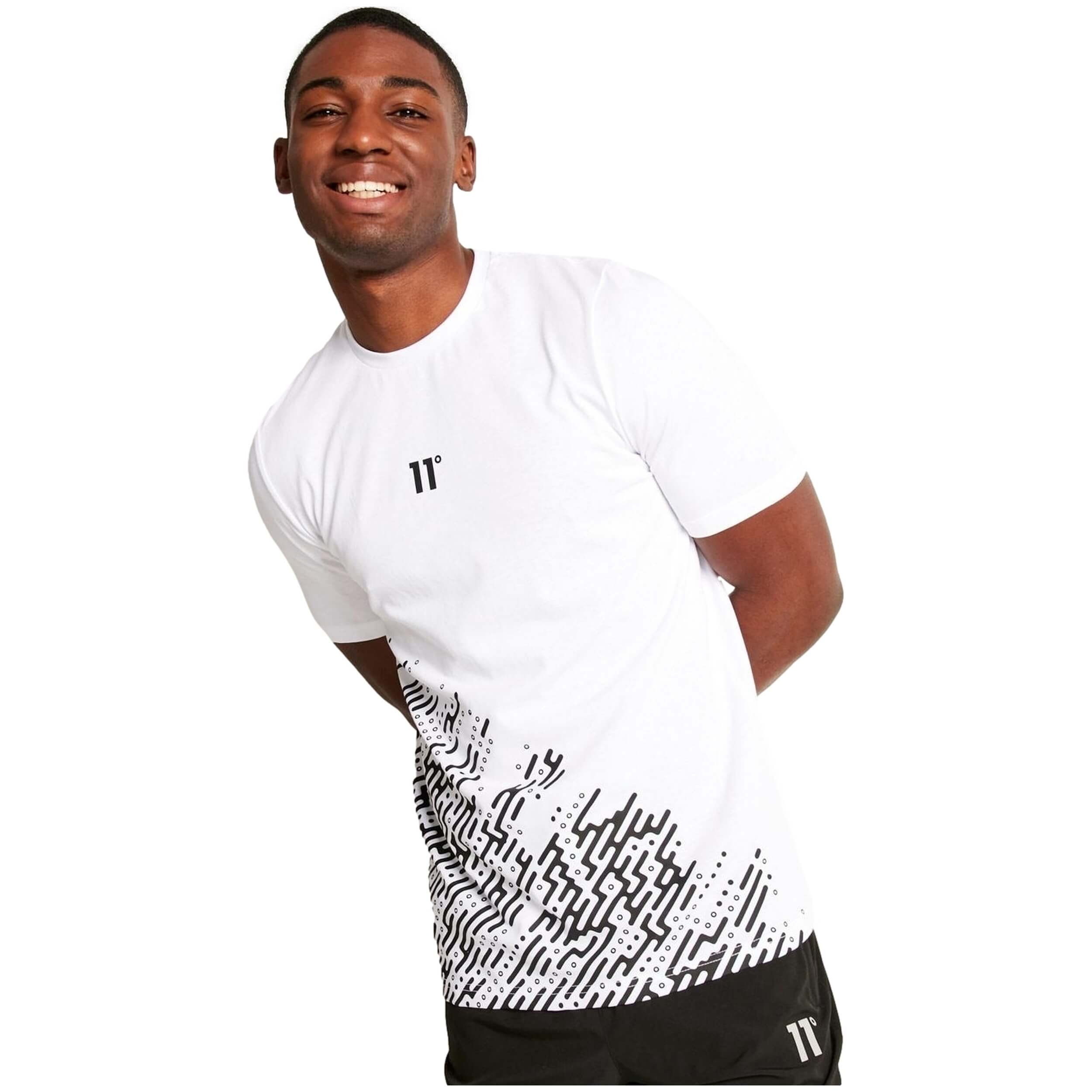 Camiseta De Manga Corta 11 Degrees Placement Circuit Print -