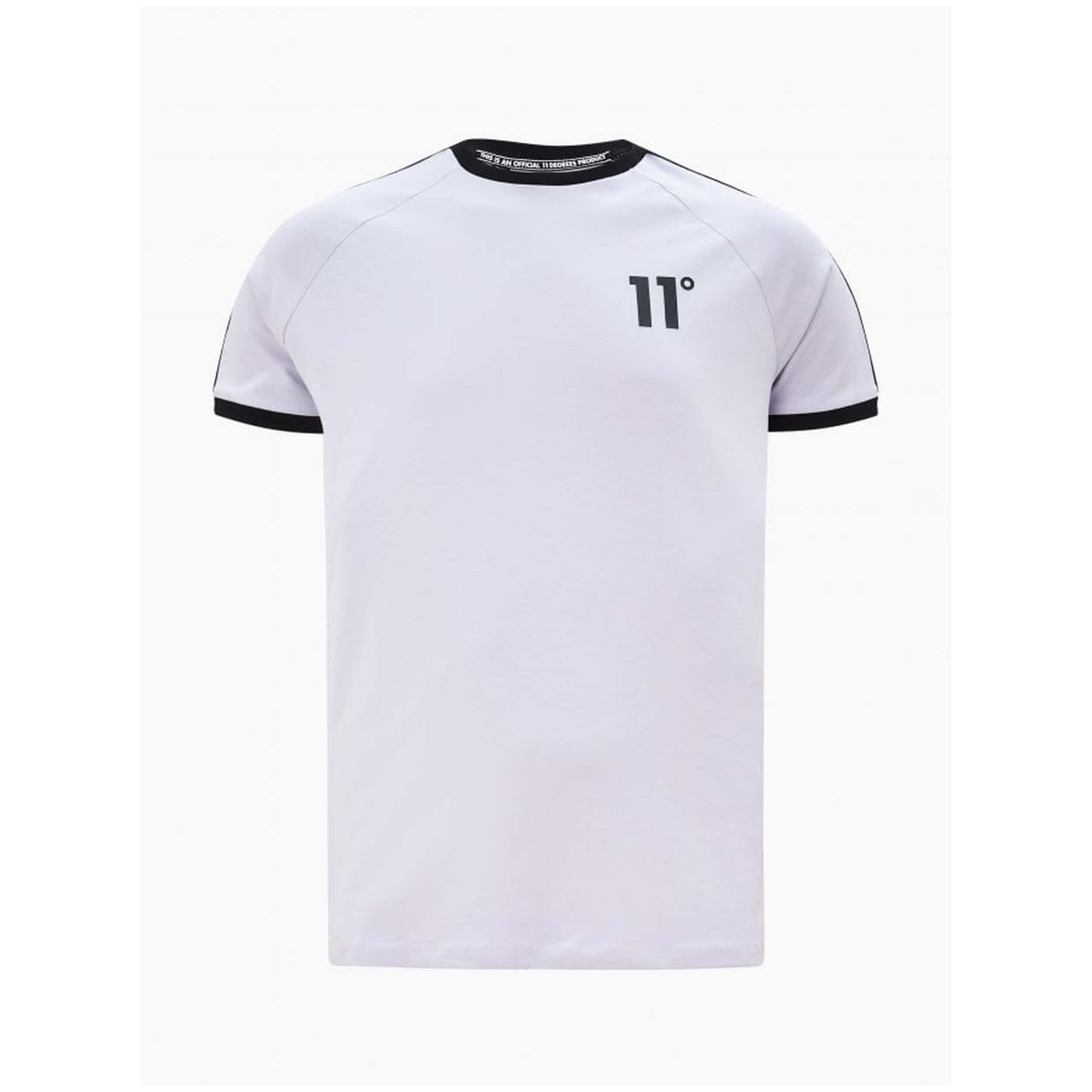 Camiseta De Manga Corta 11 Degrees Taped Ringer