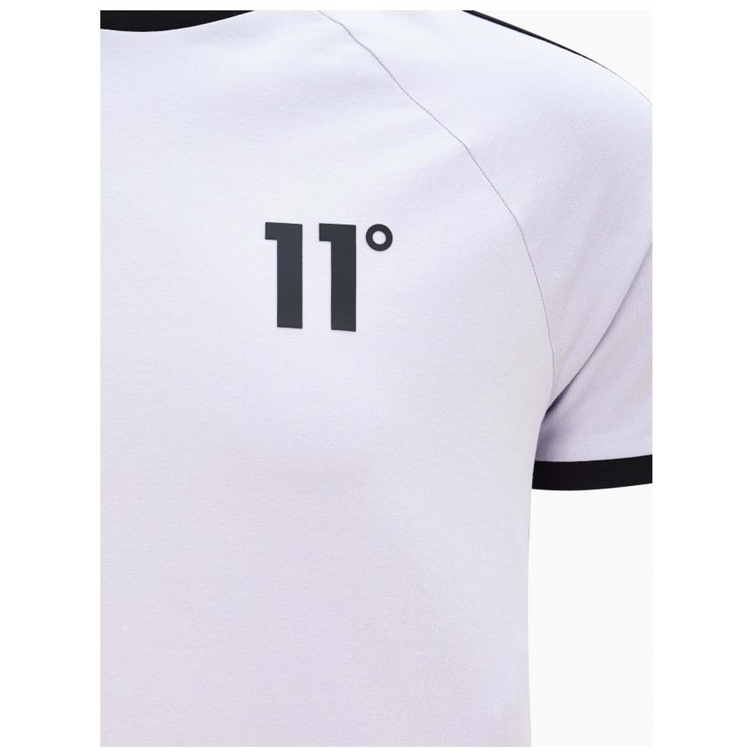 Camiseta De Manga Corta 11 Degrees Taped Ringer