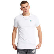 11 Degrees Printed Sleeve Cuff Logo T-Shirt