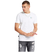 11 Degrees Printed Sleeve Cuff Logo T-Shirt