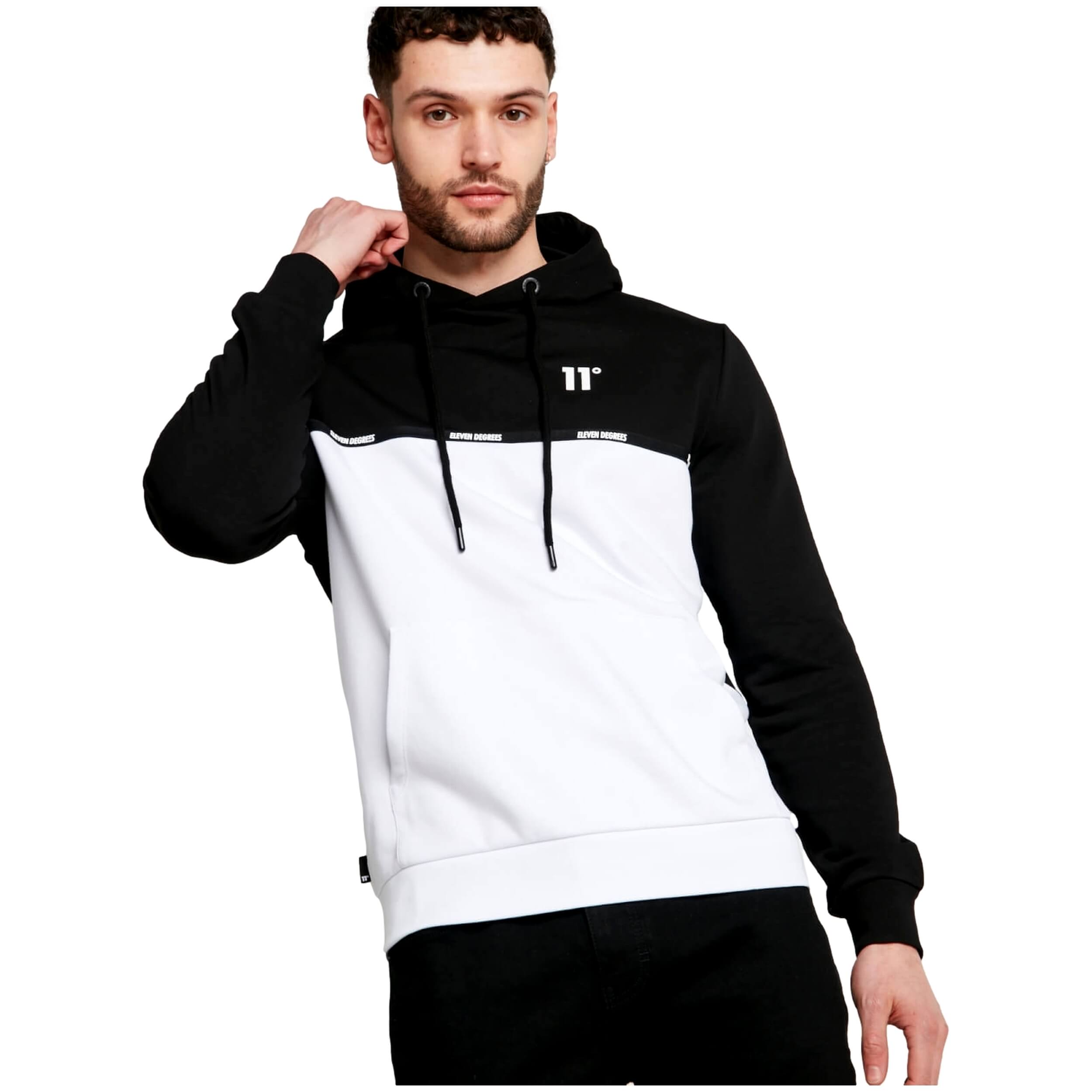 Sudadera Con Capucha 11 Degrees Cut & Sew Taped