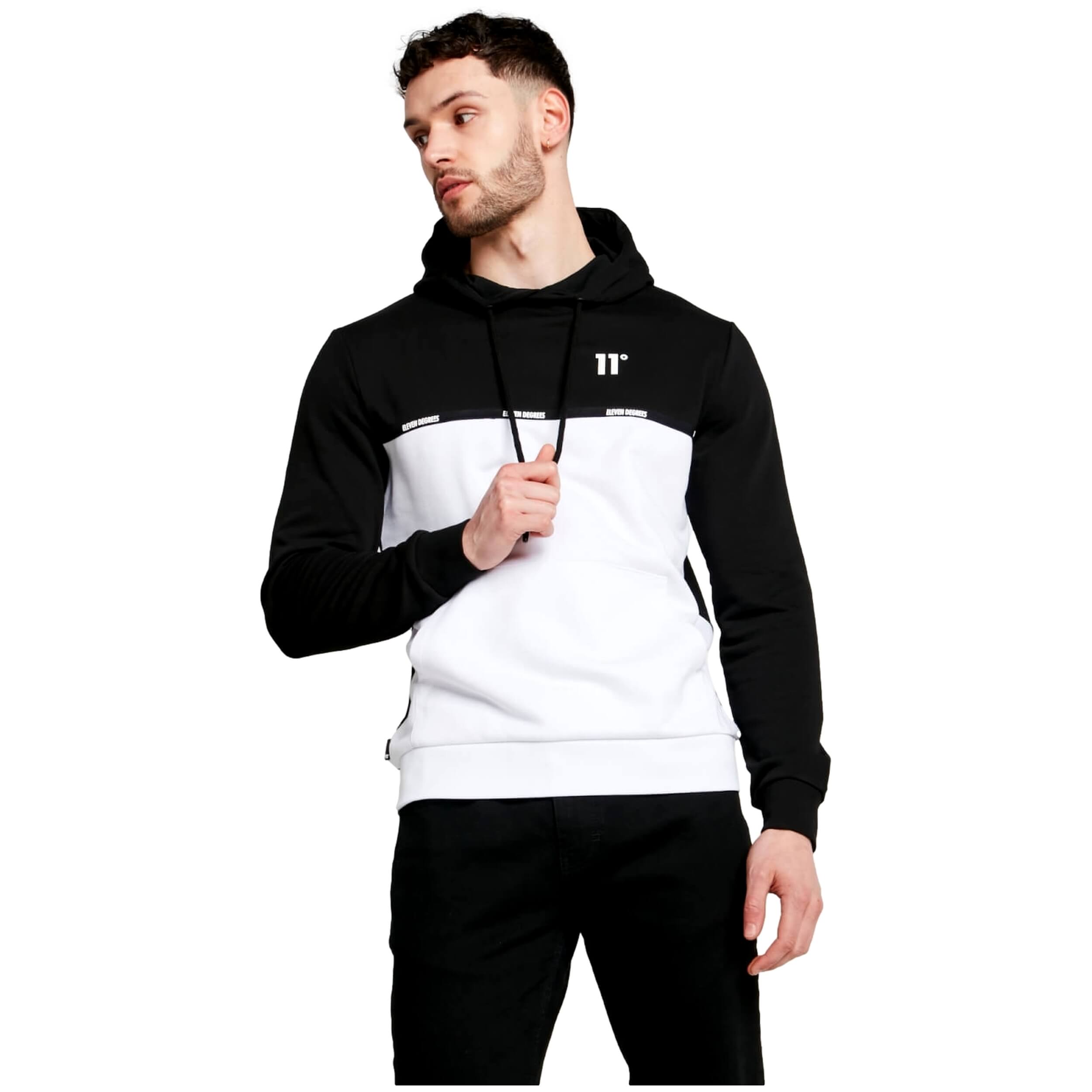 Sudadera Con Capucha 11 Degrees Cut & Sew Taped