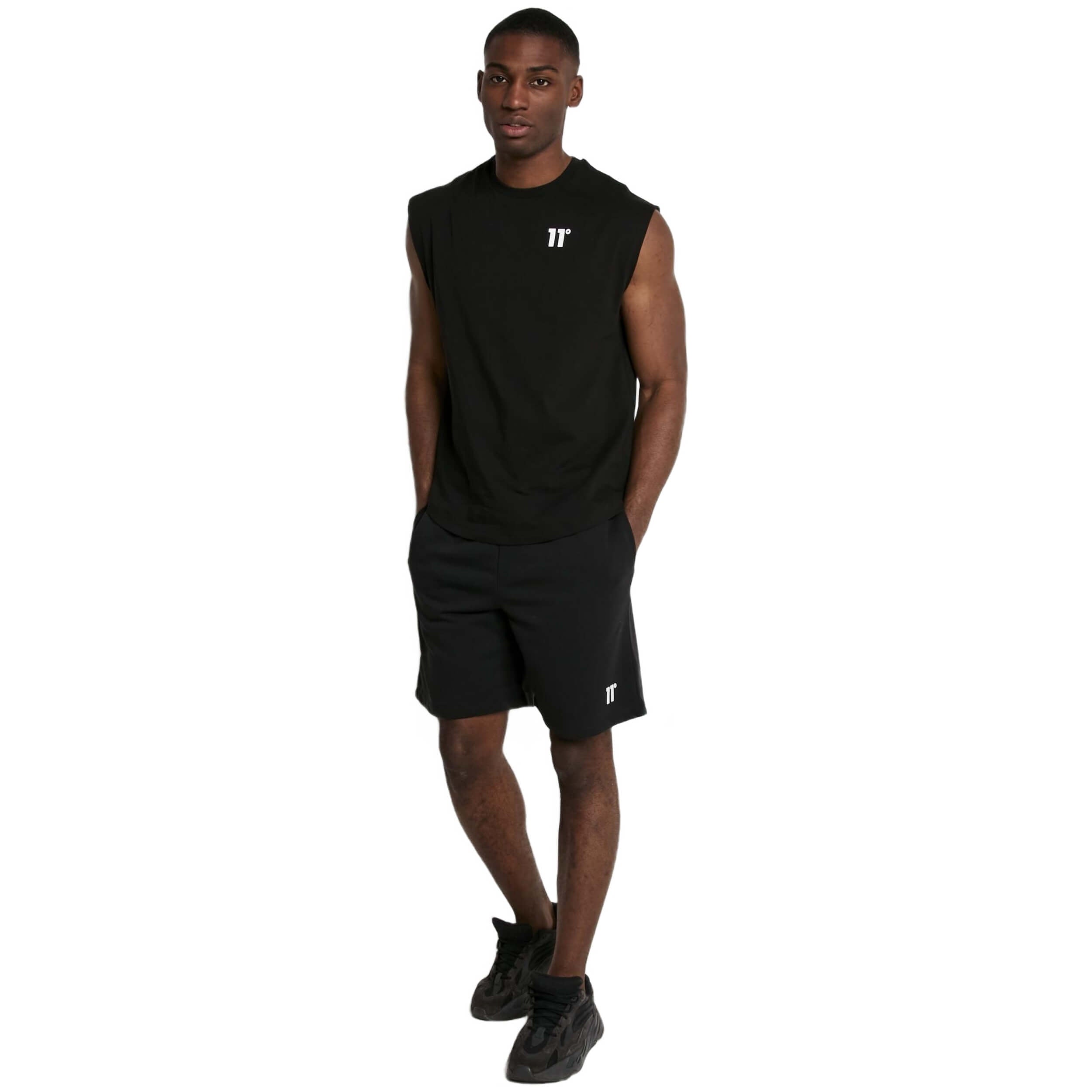 11 Degrees Core Cut Off Tank Top