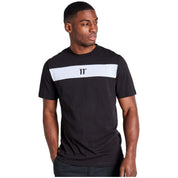 11 Degrees Cut And Sew Panelled Short Sleeve T-Shirt