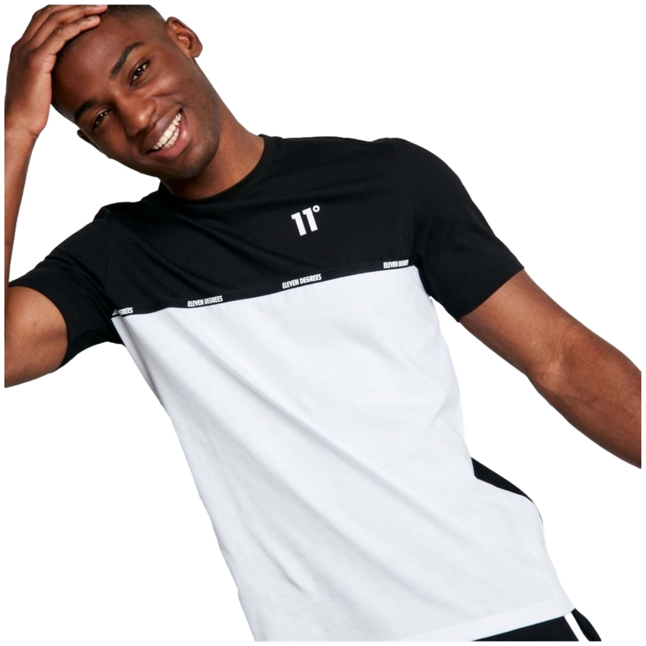 Camiseta De Manga Corta 11 Degrees Space Double Taped