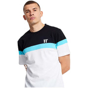 11 Degrees Triple Panel Short Sleeve T-Shirt