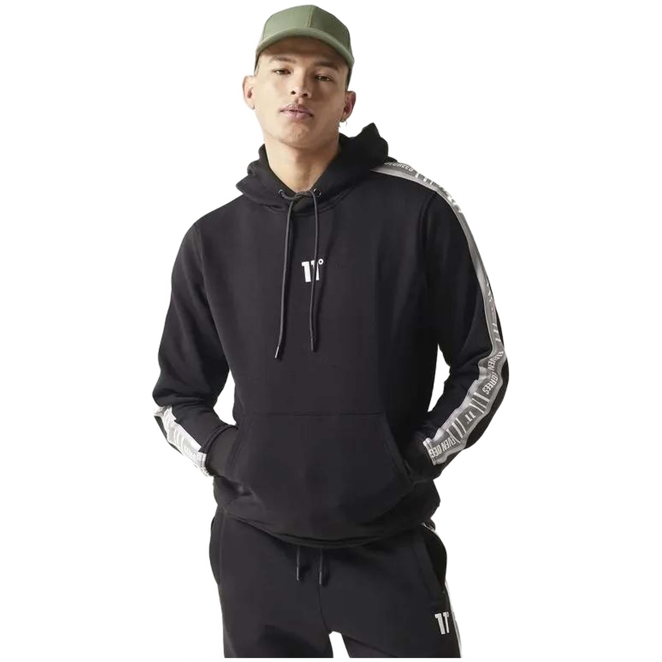 Sudadera Con Capucha 11 Degrees Retro Taped -