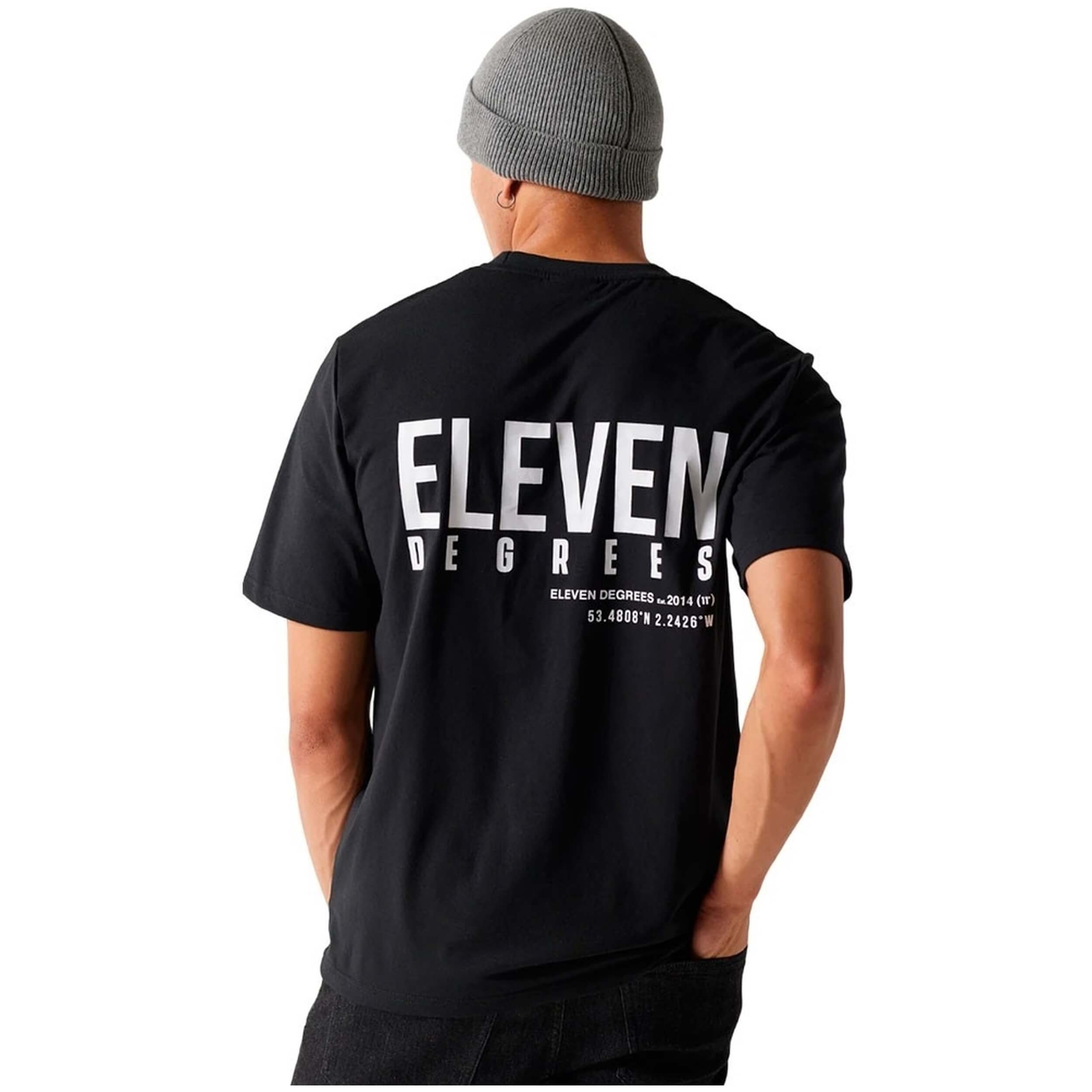 Camiseta De Manga Corta 11 Degrees Premium Printed