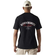 Camiseta De Manga Corta 11 Degrees Streetwear Back Graphic